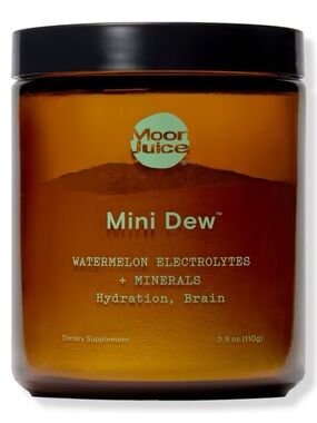 Mini Dew Watermelon Electrolytes & Minerals - Amber Jar